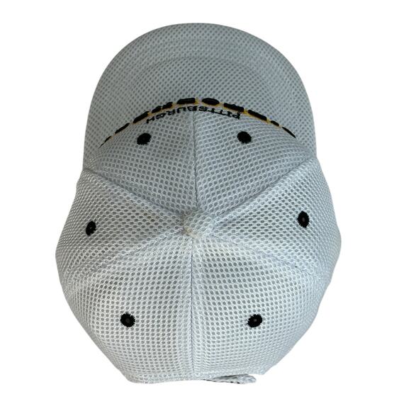 Pittsburgh City Hunter Hat Cap Spellout White Black Yellow Strapback Baseball - Picture 3 of 8